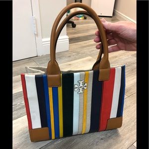 Fab condition Tory Burch colorful tote! Roomy!
